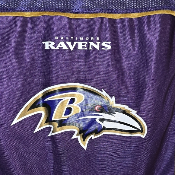 NFL Kids Purple and Gold Baltimore Ravens NFL Flag Football Jersey LOT L - Picture 4 of 13